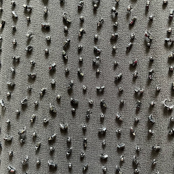 Dana Buchman size 4 dark gray sequined skirt - Picture 3 of 3